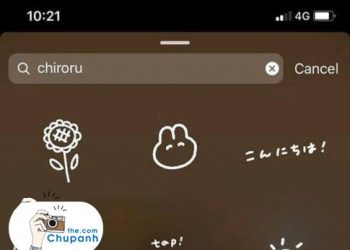 sticker instagram dễ thương